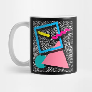 80s Geometric Design Pattern 3 by 90s-Mall 80s Geometric Design Pattern 3 Mug